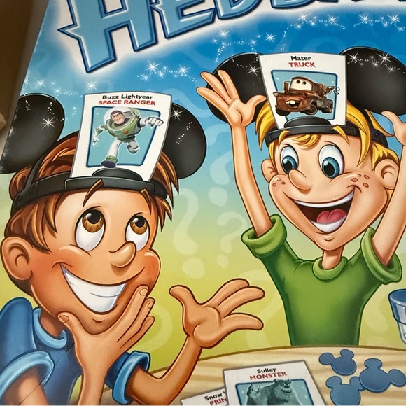 Disney Hedbanz “What Am I?” Family Game | Spin Master | Ages 7+ | Fair Condition - Picture 6 of 11